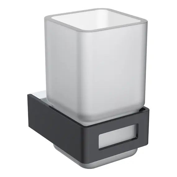 СТАКАН СHROME & BLACK BOHEME Q