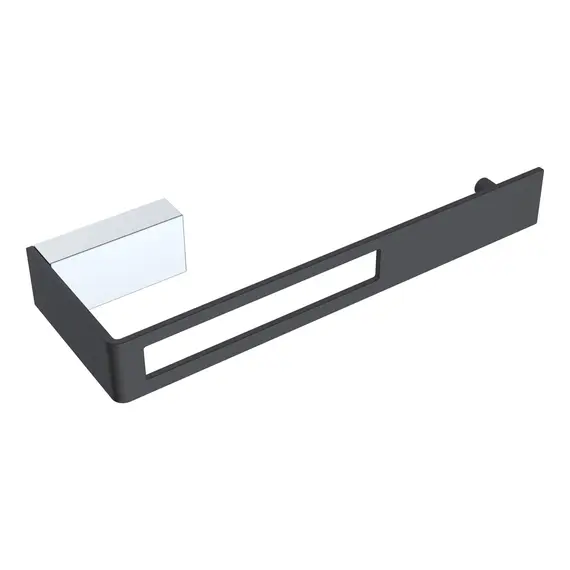 ДЕРЖАТЕЛЬ ТУАЛЕТНОЙ БУМАГИ СHROME & BLACK BOHEME Q