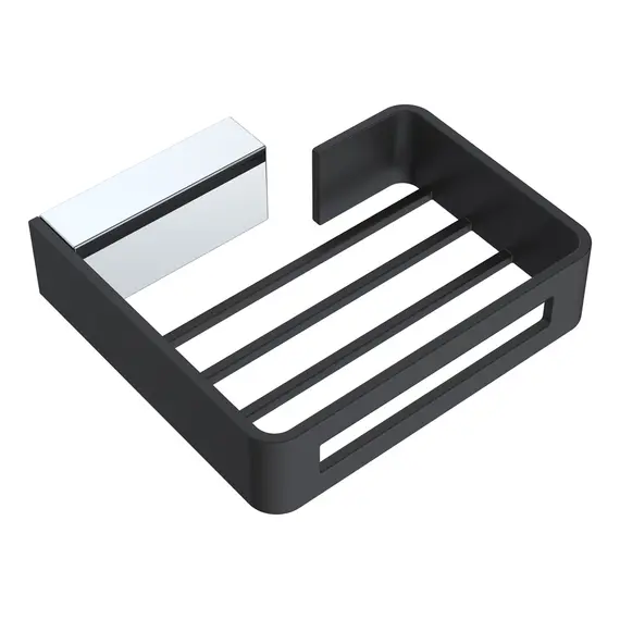 ДЕРЖАТЕЛЬ ДЛЯ ГУБКИ CHROME & BLACK BOHEME Q