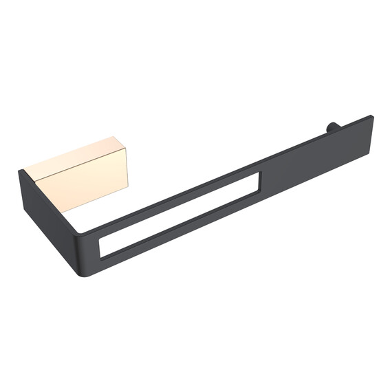 ДЕРЖАТЕЛЬ ТУАЛЕТНОЙ БУМАГИ GOLD & BLACK BOHEME Q