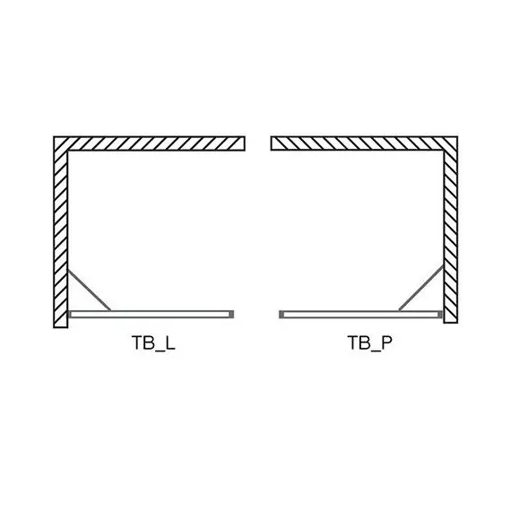 ДУШЕВОЙ УГОЛОК ROLTECHNIK TOWER LINE TDO1/800+TB/800