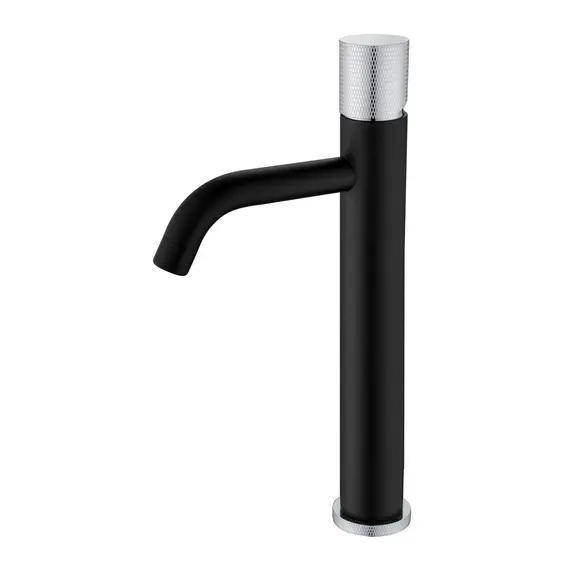 СМЕСИТЕЛЬ ДЛЯ УМЫВАЛЬНИКА ВЫСОКИЙ BOHEME STICK BLACK TOUCH CHROME