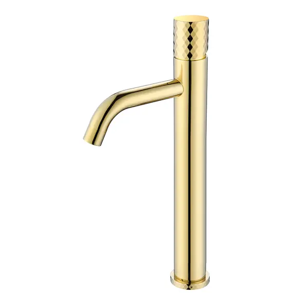 СМЕСИТЕЛЬ ДЛЯ УМЫВАЛЬНИКА ВЫСОКИЙ BOHEME STICK GOLD DIAMOND GOLD