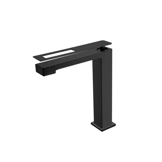 СМЕСИТЕЛЬ BOHEME Q ДЛЯ УМЫВАЛЬНИКА ВЫСОКИЙ BLACKBLACK