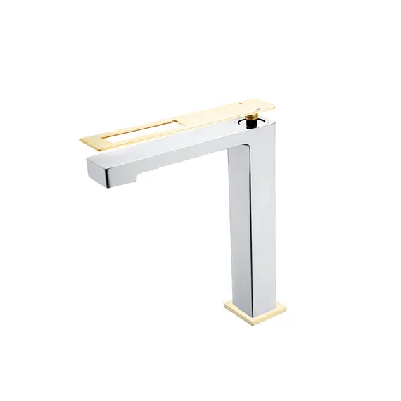 СМЕСИТЕЛЬ BOHEME Q ДЛЯ УМЫВАЛЬНИКА ВЫСОКИЙ CHROMEGOLD