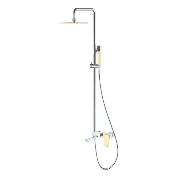 СТОЙКА ДЛЯ ДУША BOHEME Q CHROMEGOLD