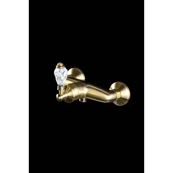 СМЕСИТЕЛЬ ДЛЯ ДУША BOHEME VOGUE CRYSTAL БРОНЗА (ОДНОРУЧКОВЫЙ)