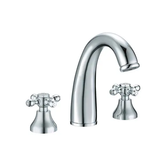 СМЕСИТЕЛЬ ДЛЯ РАКОВИНЫ НА 3 ОТВЕРСТИЯ TRADIZIONALE CHROMO