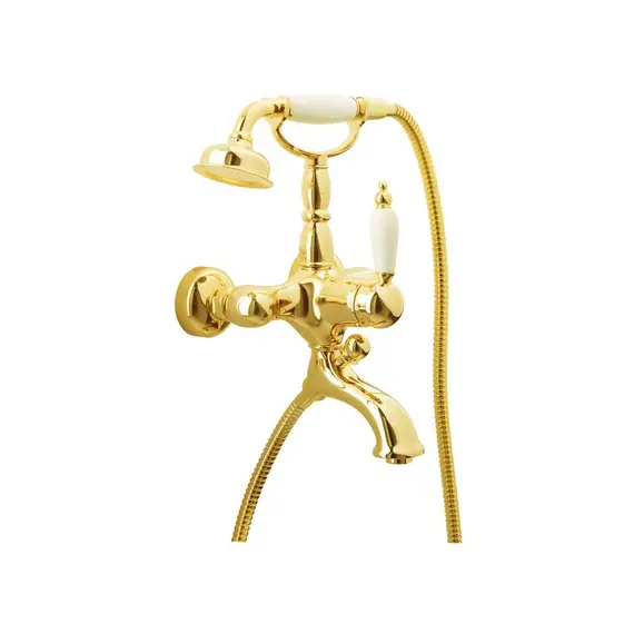 СМЕСИТЕЛЬ ДЛЯ ВАННЫ (ДУШЕВОЙ КОМПЛЕКТ) BOHEME TRADIZIONALE ORO