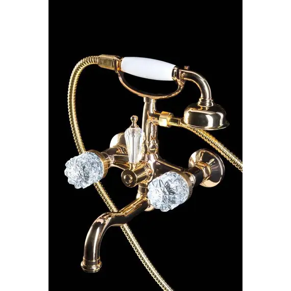 СМЕСИТЕЛЬ ДЛЯ ВАННЫ (ДУШЕВОЙ КОМПЛЕКТ) BOHEME CRYSTAL