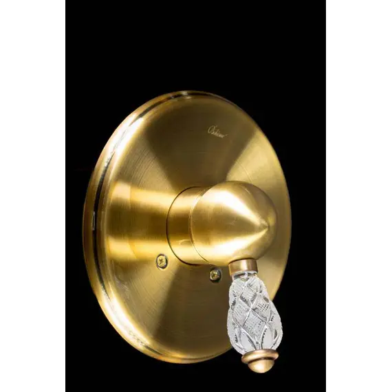 СМЕСИТЕЛЬ ВСТРАИВАЕМЫЙ BOHEME CRYSTAL БРОНЗА (ОДНОРУЧКОВЫЙ)