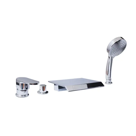 СМЕСИТЕЛЬ ДЛЯ АКРИЛОВОЙ ВАННЫ ВРЕЗНОЙ AQUADESIGN CUBICA