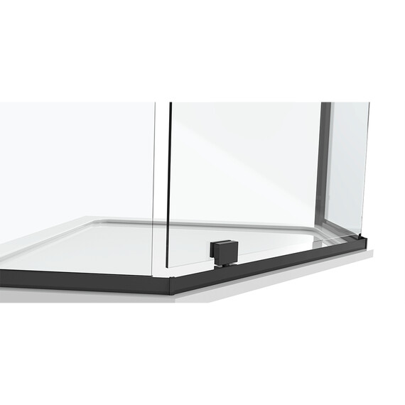 ДУШЕВОЙ УГОЛОК BLACK & WHITE STELLAR WIND S875 BLACK 90X90X195