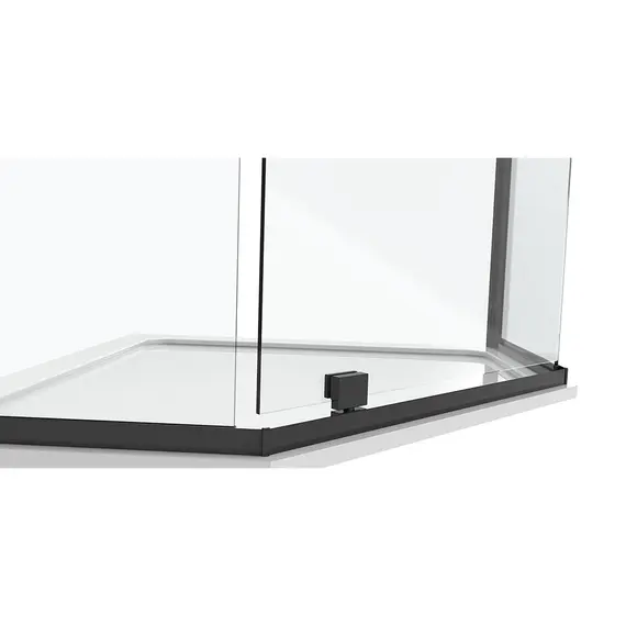 ДУШЕВОЙ УГОЛОК BLACK & WHITE STELLAR WIND S875 BLACK 90X90X195