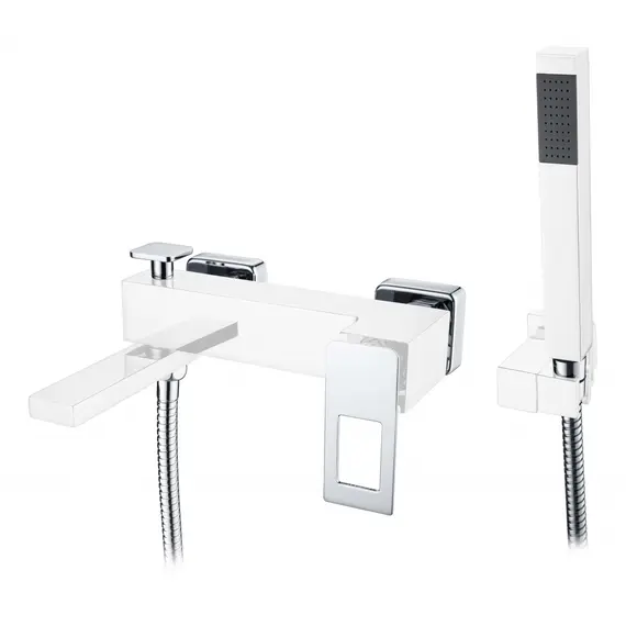 СМЕСИТЕЛЬ ДЛЯ ВАННЫ С ДУШЕМ BOHEME Q CHROMECHROME