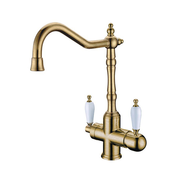 СМЕСИТЕЛЬ ДЛЯ КУХНИ MEDICI RIPRESA C КРАНОМ ДЛЯ ПИТЬЕВОЙ ВОДЫ