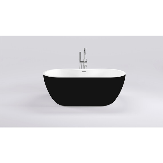 АКРИЛОВАЯ ВАННА BLACK & WHITE SB111 BLACK 180X75