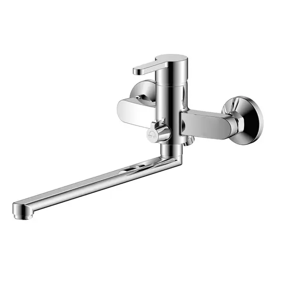 СМЕСИТЕЛЬ ДЛЯ ВАННЫ С ДЛИННЫМ ИЗЛИВОМ OLIVE'S TORRES 17221TR