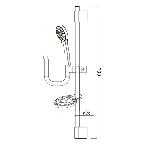 ДУШЕВОЙ ГАРНИТУР OLIVE'S BD02