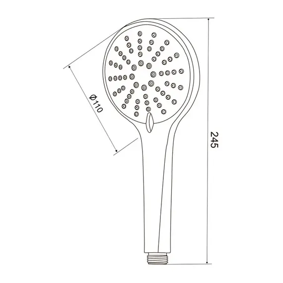 ЛЕЙКА ДЛЯ ДУША OLIVE'S D123B