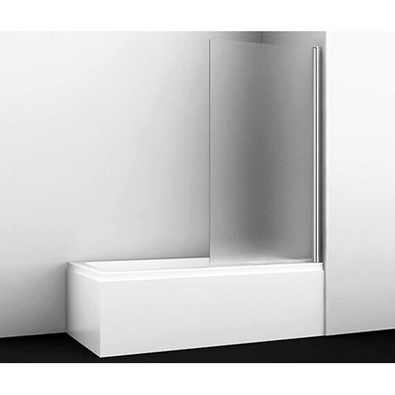 СТЕКЛЯННАЯ ШТОРКА НА ВАННУ WASSERKRAFT BERKEL 48P01-80R MATT GLASS