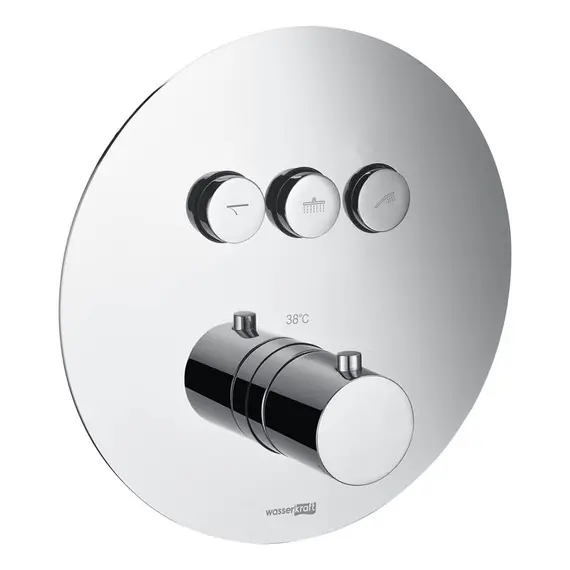 СМЕСИТЕЛЬ ДЛЯ ВАННЫ И ДУША WASSERKRAFT DINKEL 5844 THERMO