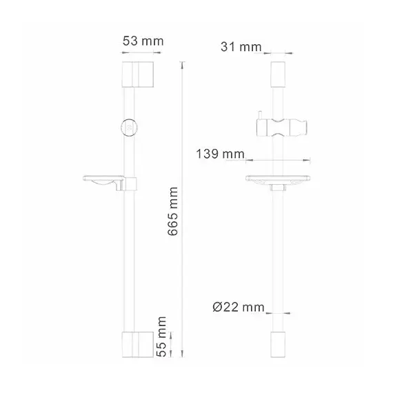 ДУШЕВОЙ КОМПЛЕКТ WASSERKRAFT A063
