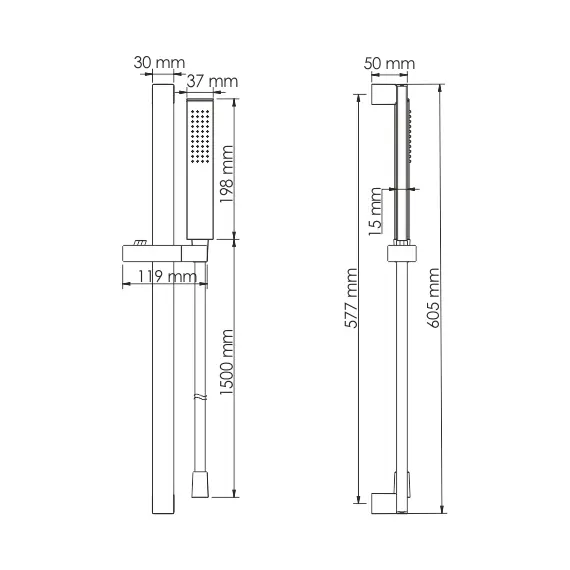 ДУШЕВОЙ КОМПЛЕКТ WASSERKRAFT A143