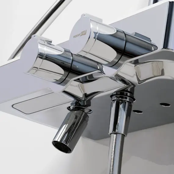ДУШЕВОЙ КОМПЛЕКТ С ТЕРМОСТАТИЧЕСКИМ СМЕСИТЕЛЕМ WASSERKRAFT A11301 THERMO