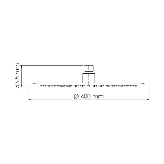 ВЕРХНЯЯ ДУШЕВАЯ НАСАДКА WASSERKRAFT A117