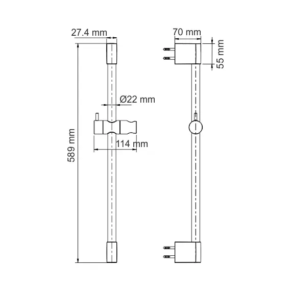 СТОЙКА ДЛЯ ДУША WASSERKRAFT A192