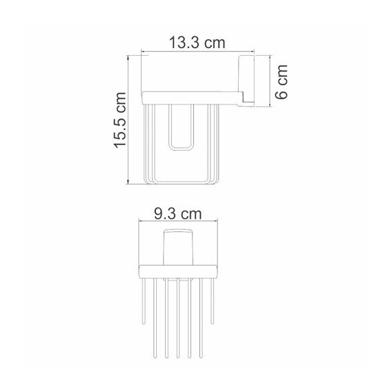 ДЕРЖАТЕЛЬ ОСВЕЖИТЕЛЯ WASSERKRAFT EXTER K-5245