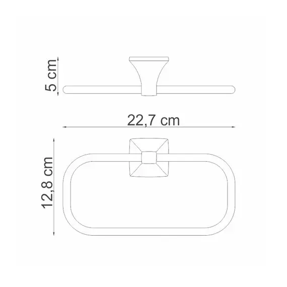 ДЕРЖАТЕЛЬ ПОЛОТЕНЕЦ WASSERKRAFT WERN K-2560