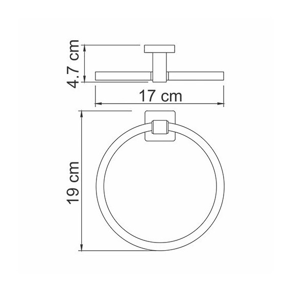 ДЕРЖАТЕЛЬ ПОЛОТЕНЕЦ WASSERKRAFT LIPPE K-6560