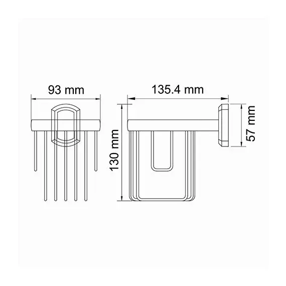 ДЕРЖАТЕЛЬ ОСВЕЖИТЕЛЯ WASSERKRAFT ODER K-3045