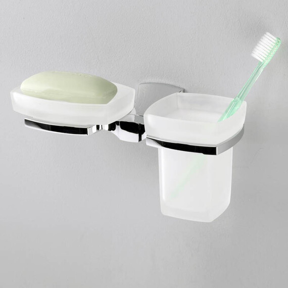 ДЕРЖАТЕЛЬ СТАКАНА И МЫЛЬНИЦЫ WASSERKRAFT WERN K-2526