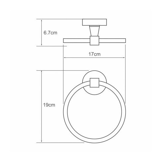 ДЕРЖАТЕЛЬ ПОЛОТЕНЕЦ WASSERKRAFT ISEN K-4060