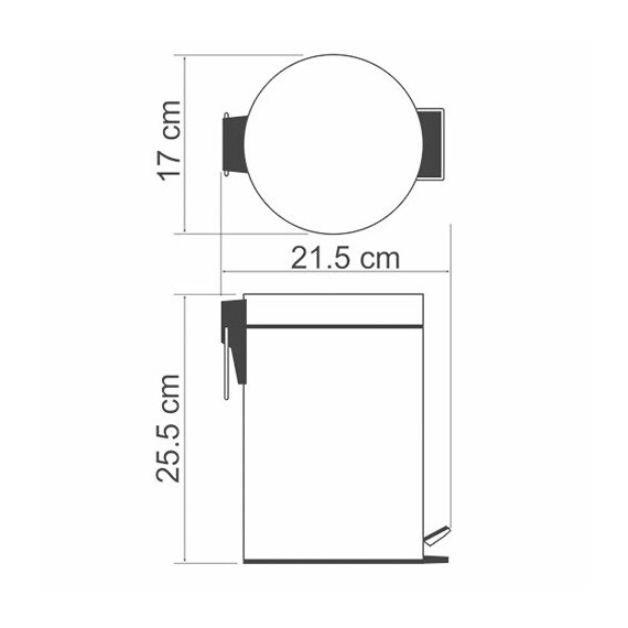 ВЕДРО 3L WASSERKRAFT K-633 