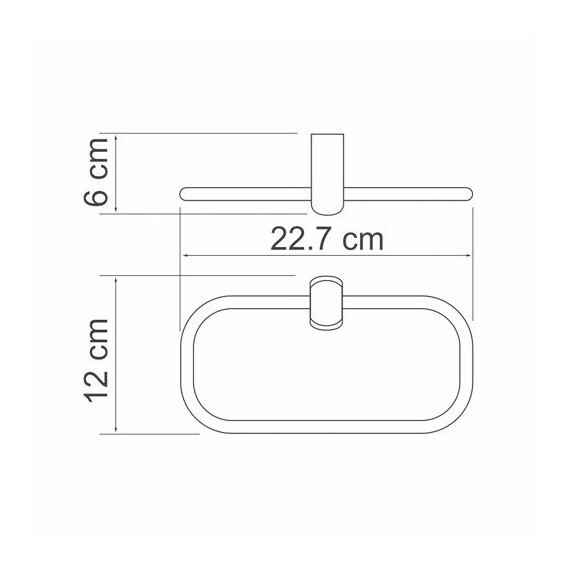 ДЕРЖАТЕЛЬ ПОЛОТЕНЕЦ WASSERKRAFT BERKEL K-6860