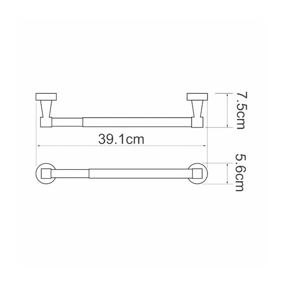 ДЕРЖАТЕЛЬ БУМАЖНЫХ ПОЛОТЕНЕЦ WASSERKRAFT ISEN K-4091