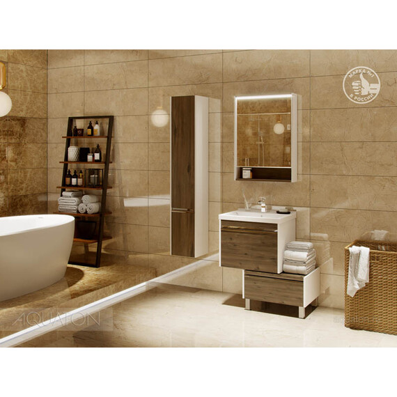 КОМОД AQUATON КАПРИ 60 ТАКСОНИЯ ТЕМНАЯ