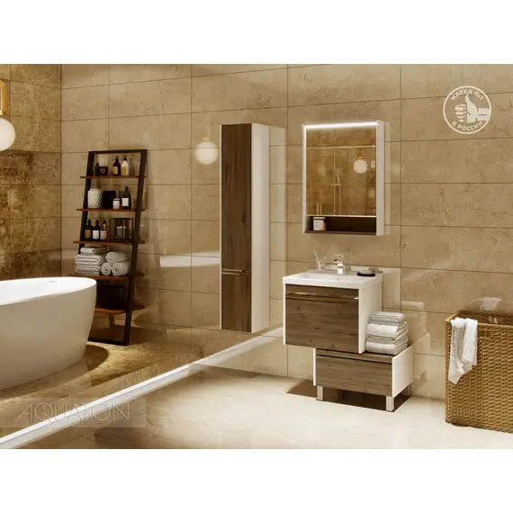 КОМОД AQUATON КАПРИ 60 ТАКСОНИЯ ТЕМНАЯ