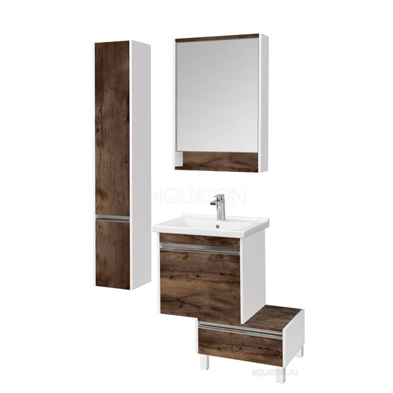 КОМОД AQUATON КАПРИ 60 ТАКСОНИЯ ТЕМНАЯ