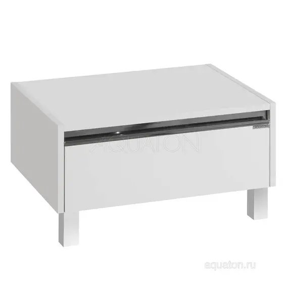 КОМОД AQUATON КАПРИ 60 БЕЛЫЙ ГЛЯНЕЦ