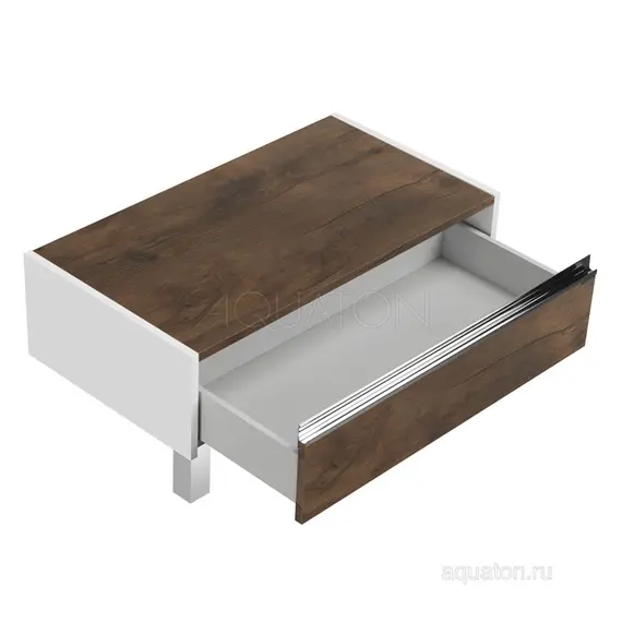 КОМОД AQUATON КАПРИ 80 ТАКСОНИЯ ТЕМНАЯ