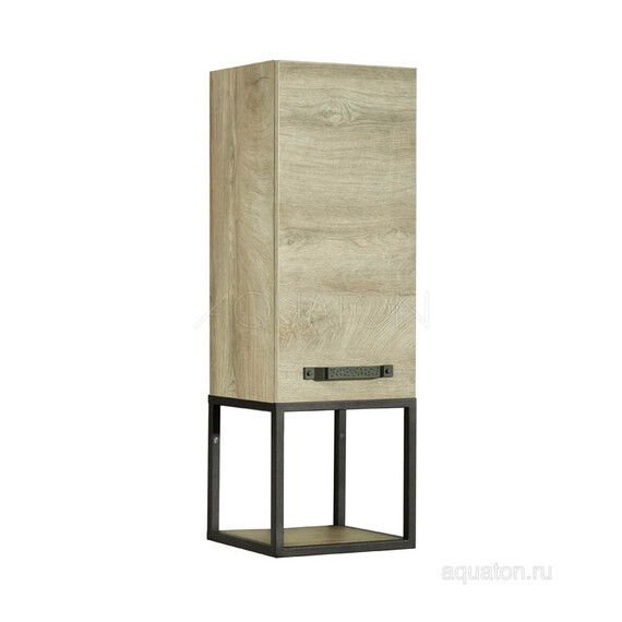 ПОЛКА AQUATON ЛОФТ ФАБРИК ДУБ ЭНДГРЕЙН