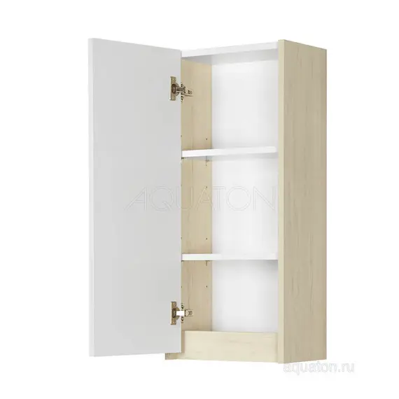 ПОЛУКОЛОННА AQUATON СКАНДИ БЕЛЫЙ, ДУБ ВЕРОНА