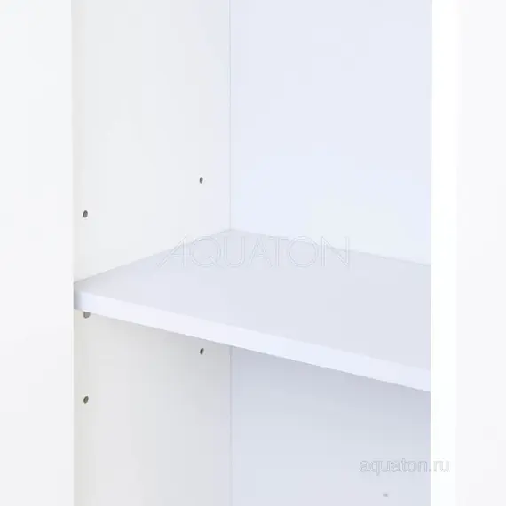 ШКАФ - КОЛОННА AQUATON НОРТОН БЕЛАЯ ЛЕВАЯ