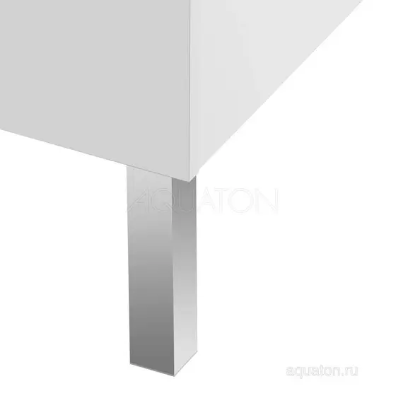 ТУМБА С РАКОВИНОЙ AQUATON НОРТОН 65 БЕЛАЯ