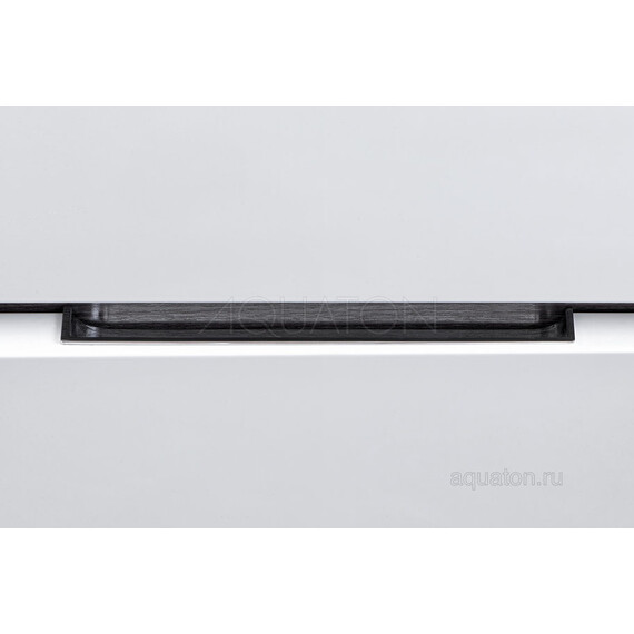 ТУМБА С РАКОВИНОЙ AQUATON РЕНЕ 80 БЕЛЫЙ, ГРЕЦКИЙ ОРЕХ